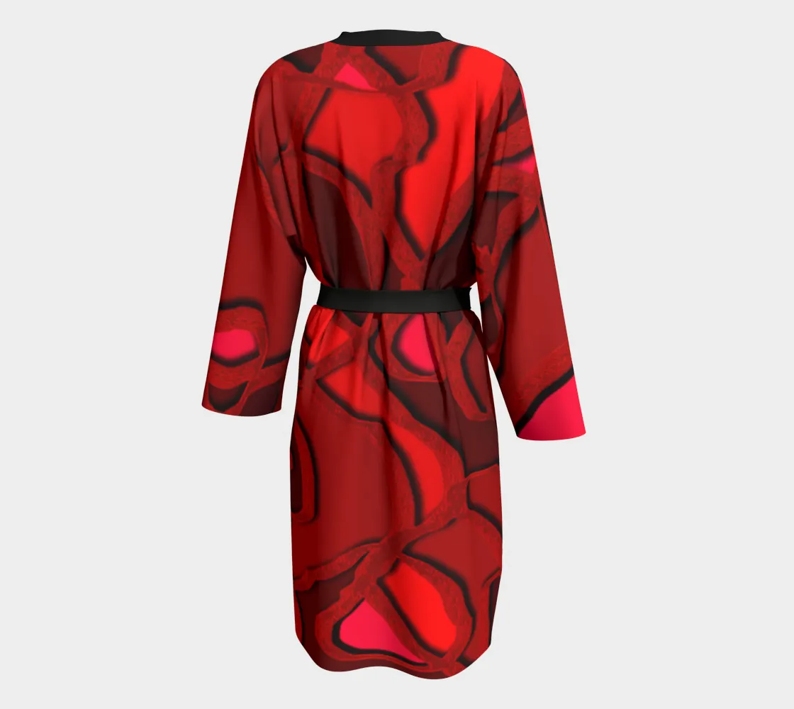 "Redness" Peignoir (Kimono/Robe)