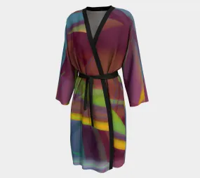 "Subtle Mood" Peignoir (Long Kimono / Robe)