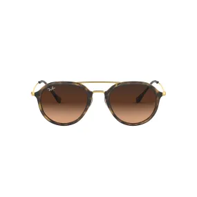 Ray Ban Polished Light Havana Sunglasses with Brown Gradient Lenses-RB_4253_710/A5_53mm