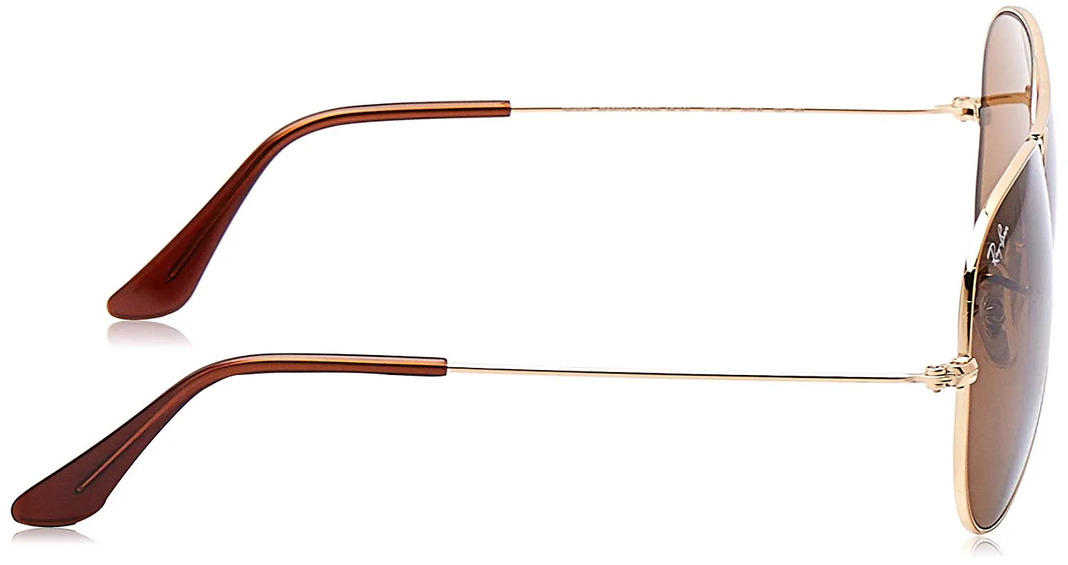 Ray-Ban Unisex RB3025 Aviator Sunglasses 58mm