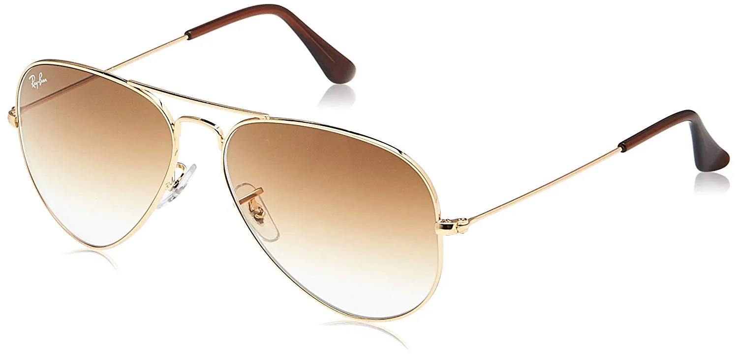 Ray-Ban Unisex RB3025 Aviator Sunglasses 58mm