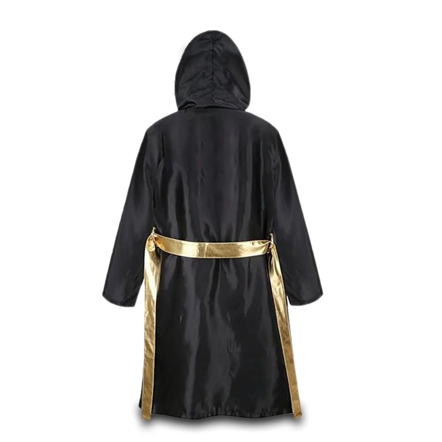 RingMaster Sports Champion Kids Fight Robe Black Gold