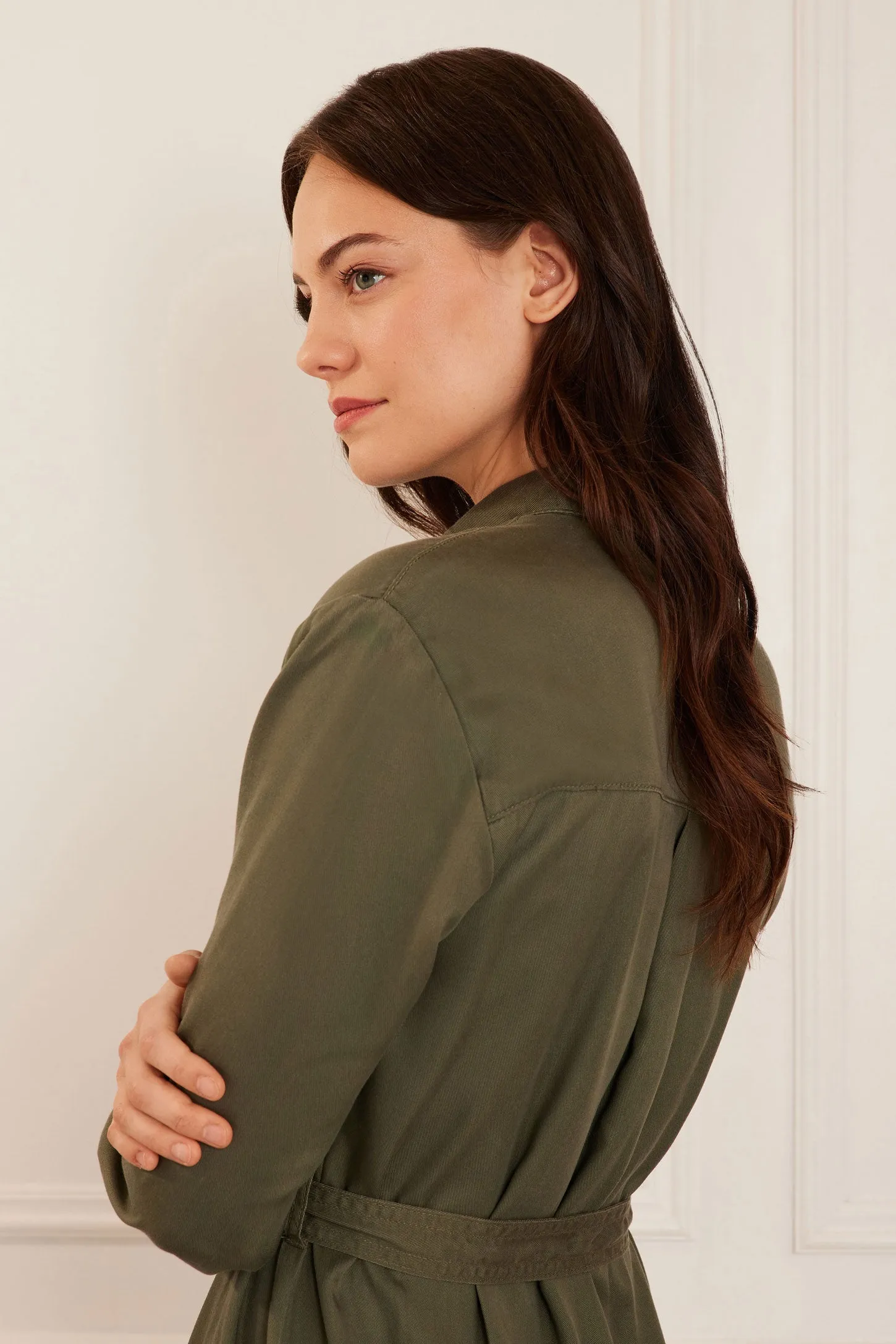 Robe-chemise en Lyocell - Femme