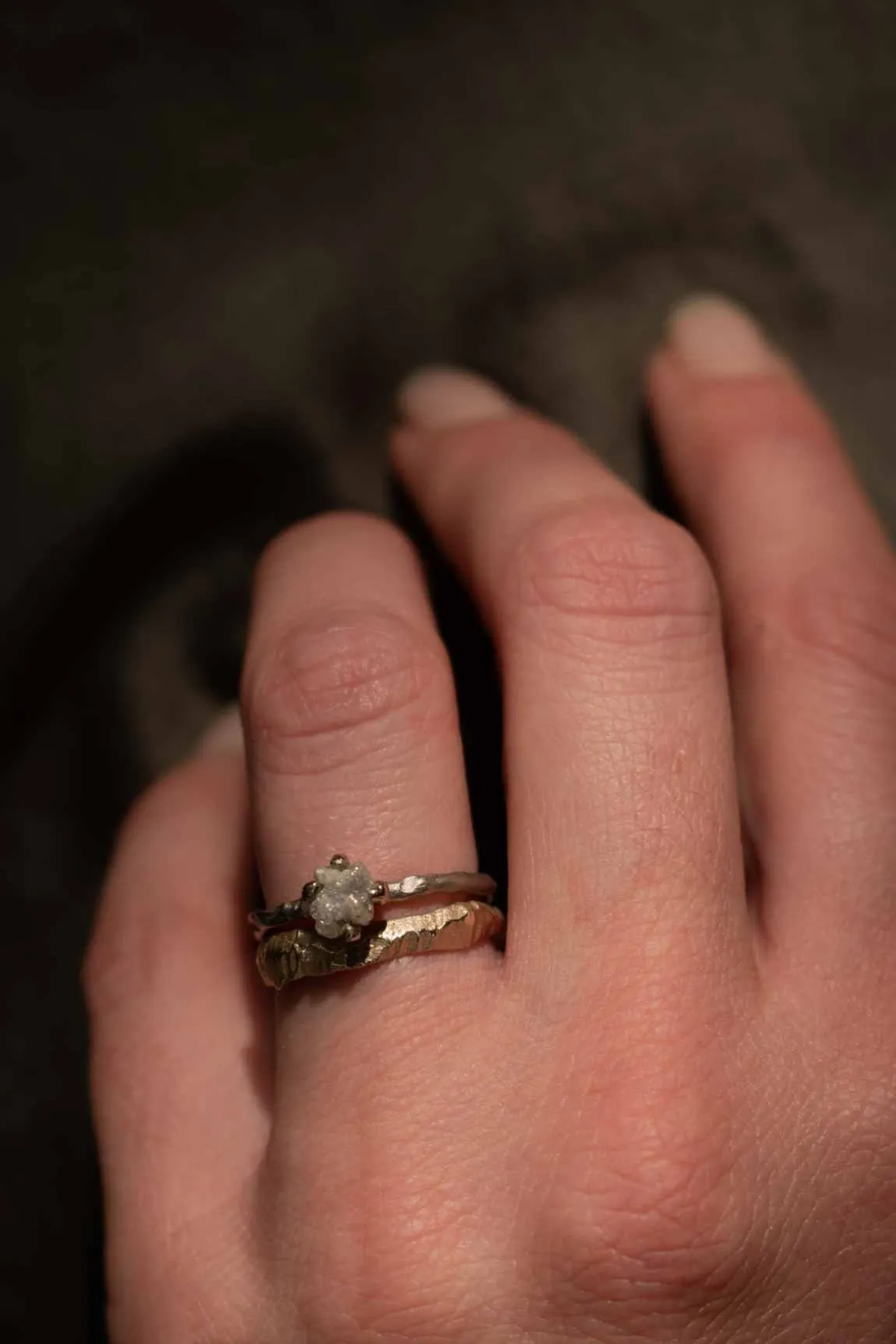 Rock ring Wave 4mm S - Style N°24