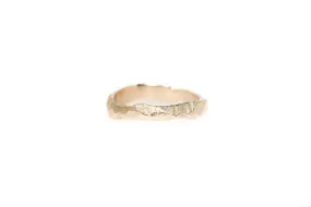 Rock ring Wave 4mm S - Style N°24