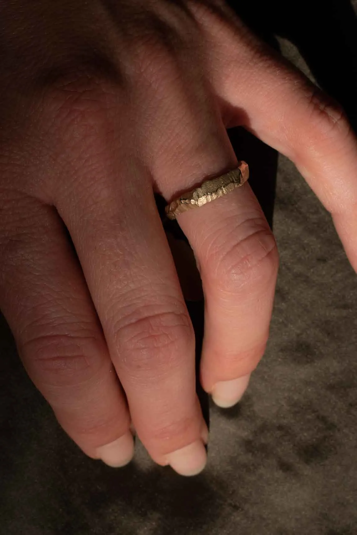 Rock ring Wave 4mm S - Style N°24