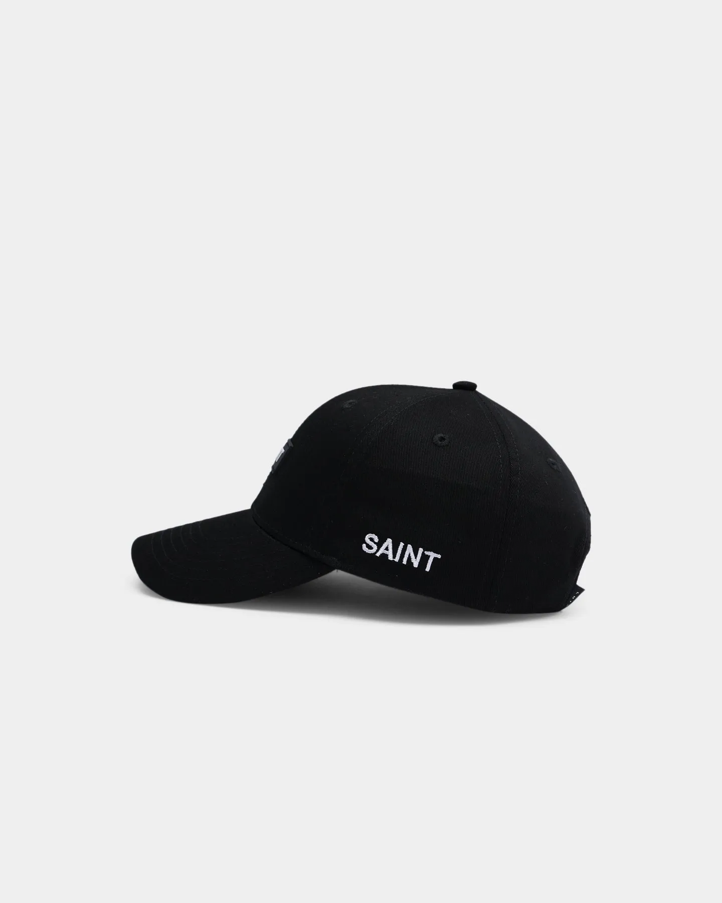 Saint Morta Mini Logo Strapback White