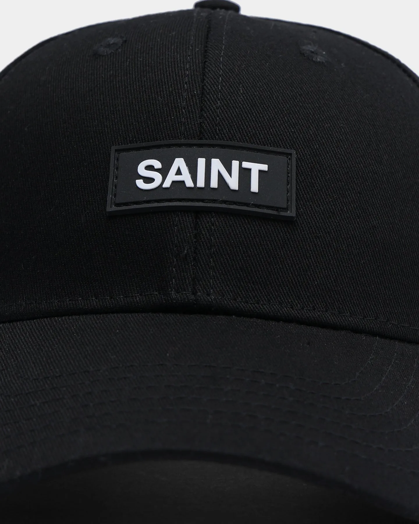 Saint Morta Mini Logo Strapback White
