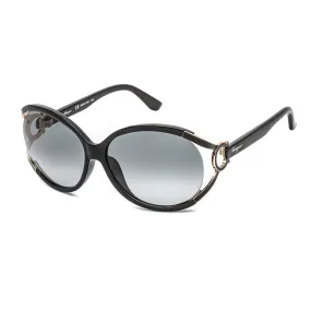 Salvatore Ferragamo SF600S Sunglasses Black / Grey Gradient