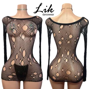 Saweetie mesh dress