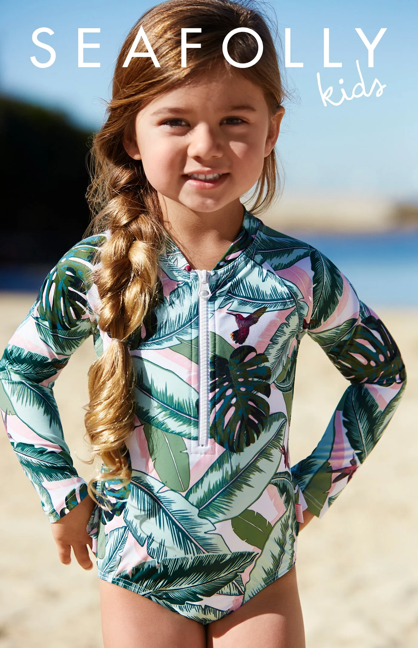 Seafolly sunsuit - Sweet Pink