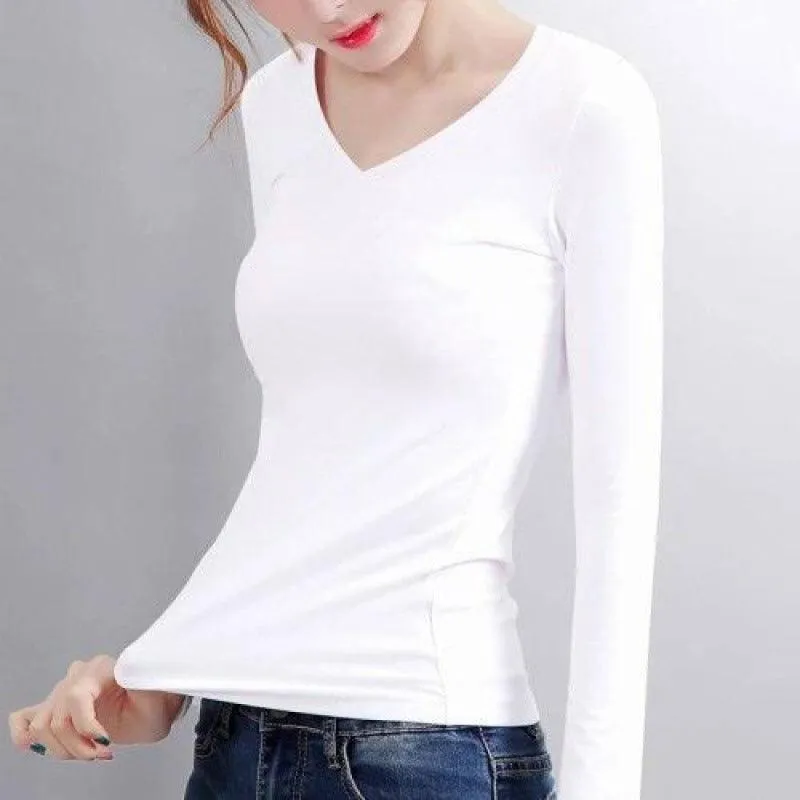 Seamless Bottoming Shirt Women's Autumn And Winter Warm
