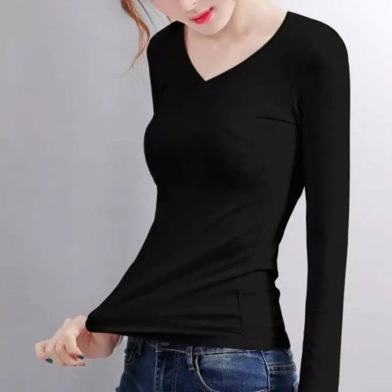 Seamless Bottoming Shirt Women's Autumn And Winter Warm