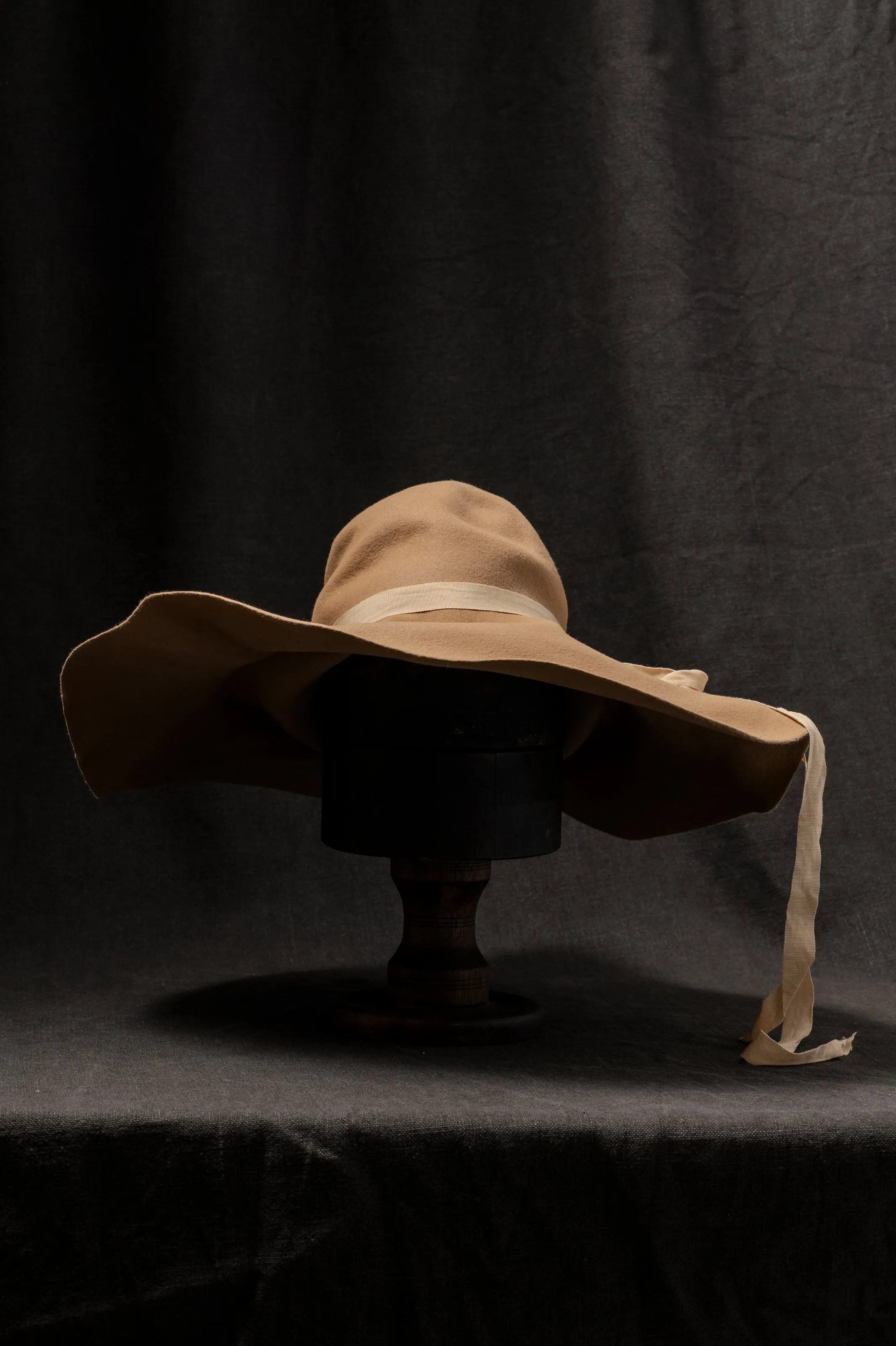 SS24 LE No. 02 Rabbit Fur Felt Hat - Sand EB