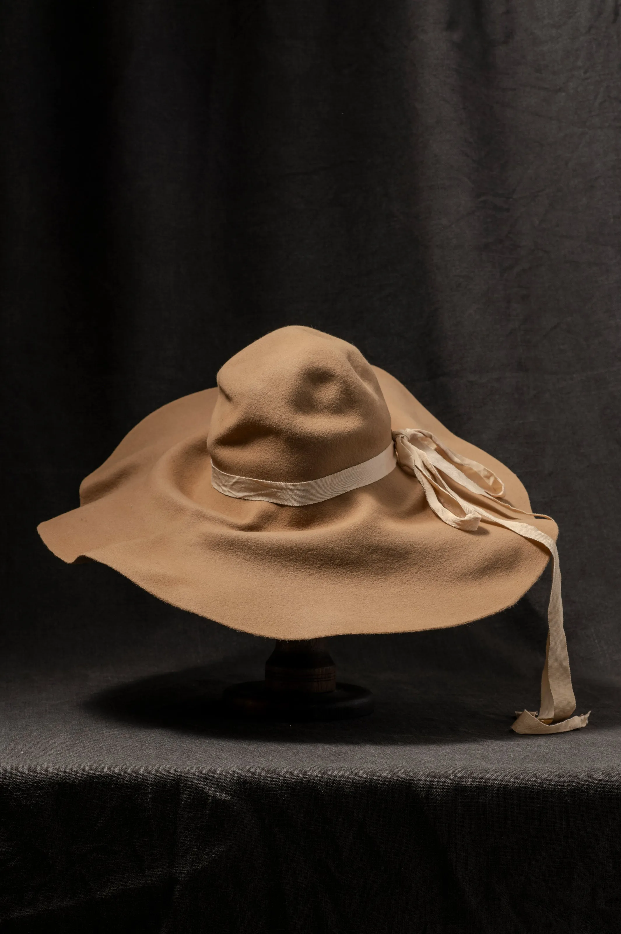 SS24 LE No. 02 Rabbit Fur Felt Hat - Sand EB