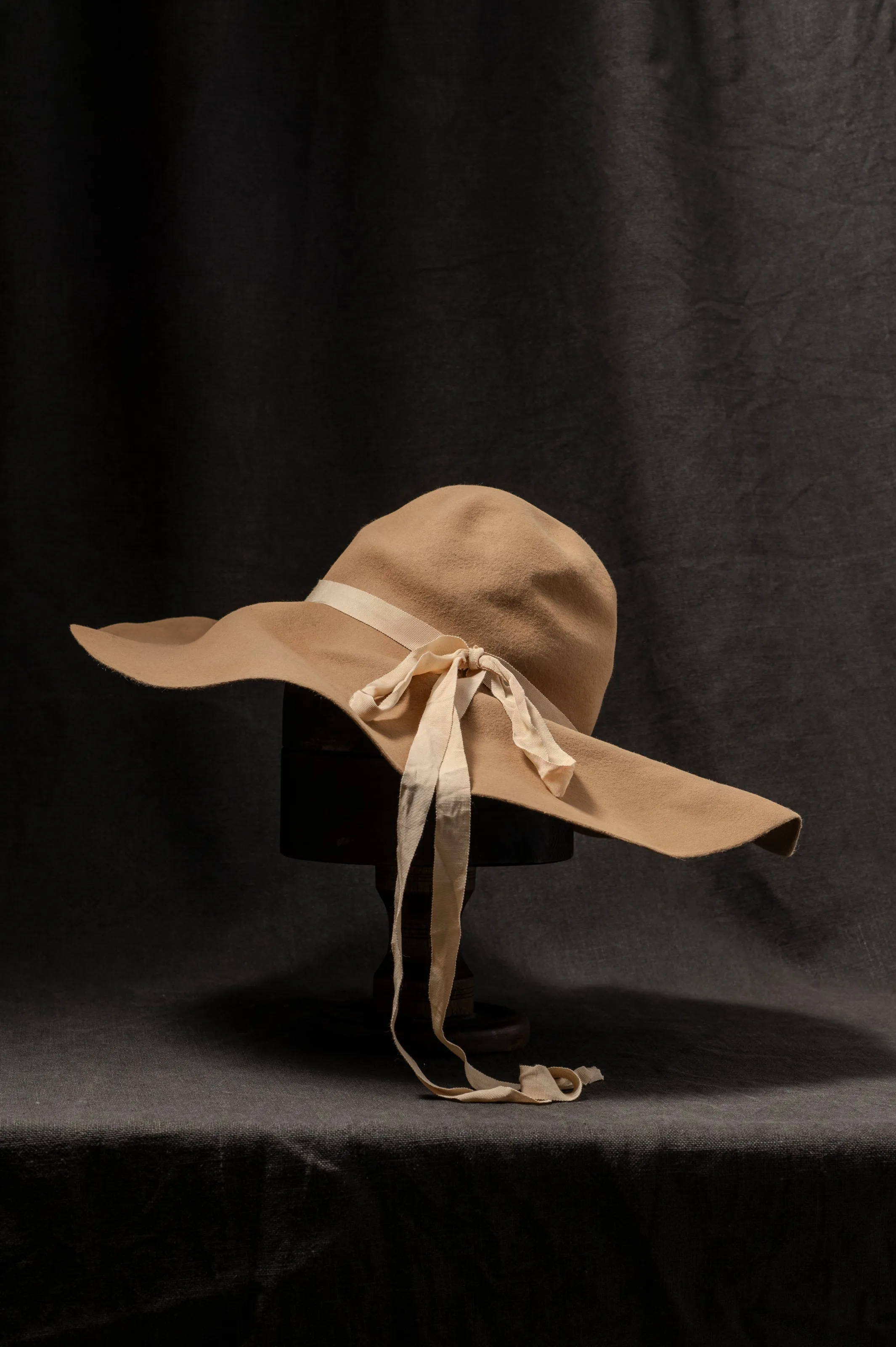 SS24 LE No. 02 Rabbit Fur Felt Hat - Sand EB
