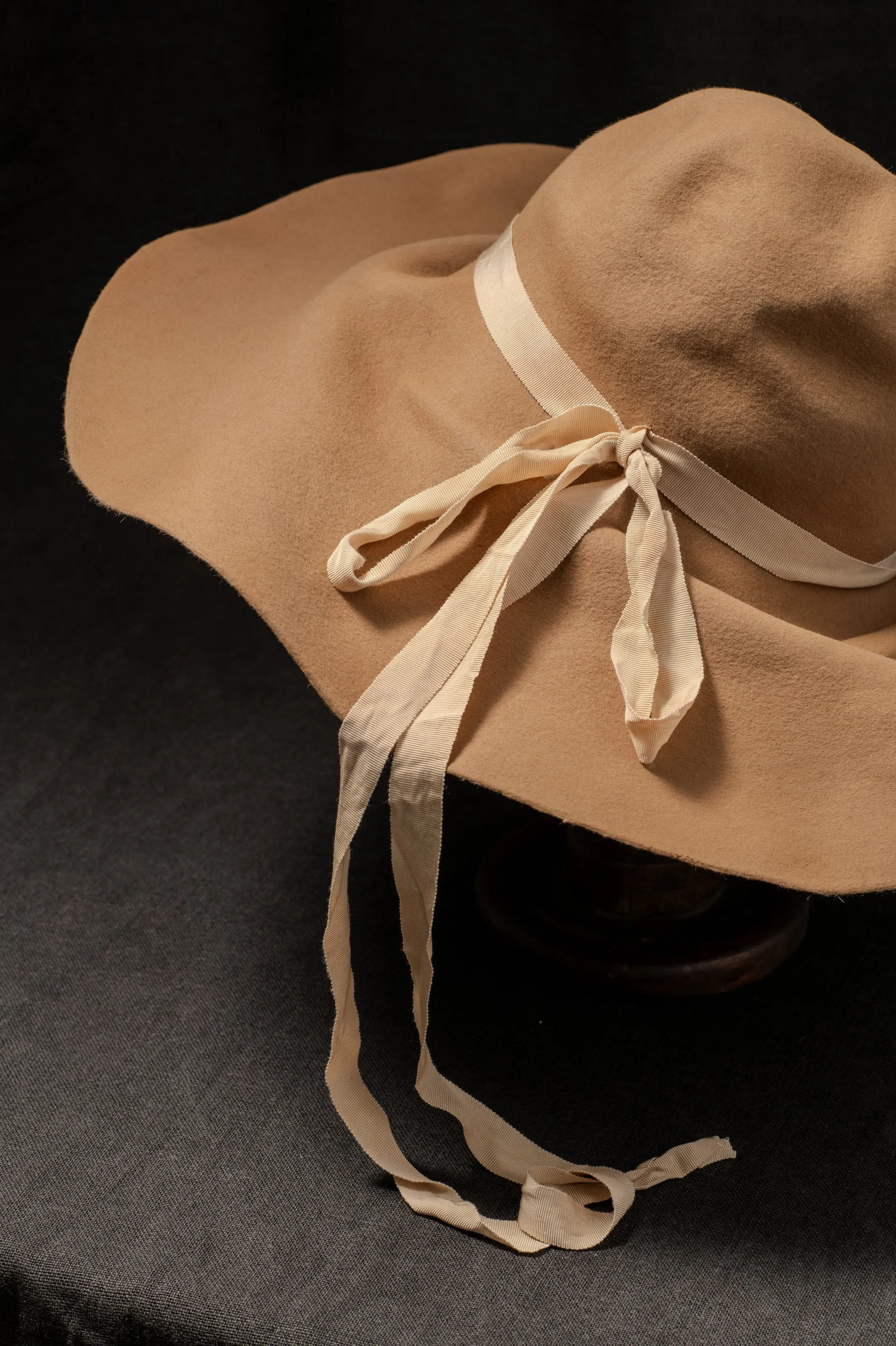 SS24 LE No. 02 Rabbit Fur Felt Hat - Sand EB