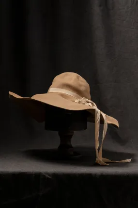 SS24 LE No. 02 Rabbit Fur Felt Hat - Sand EB