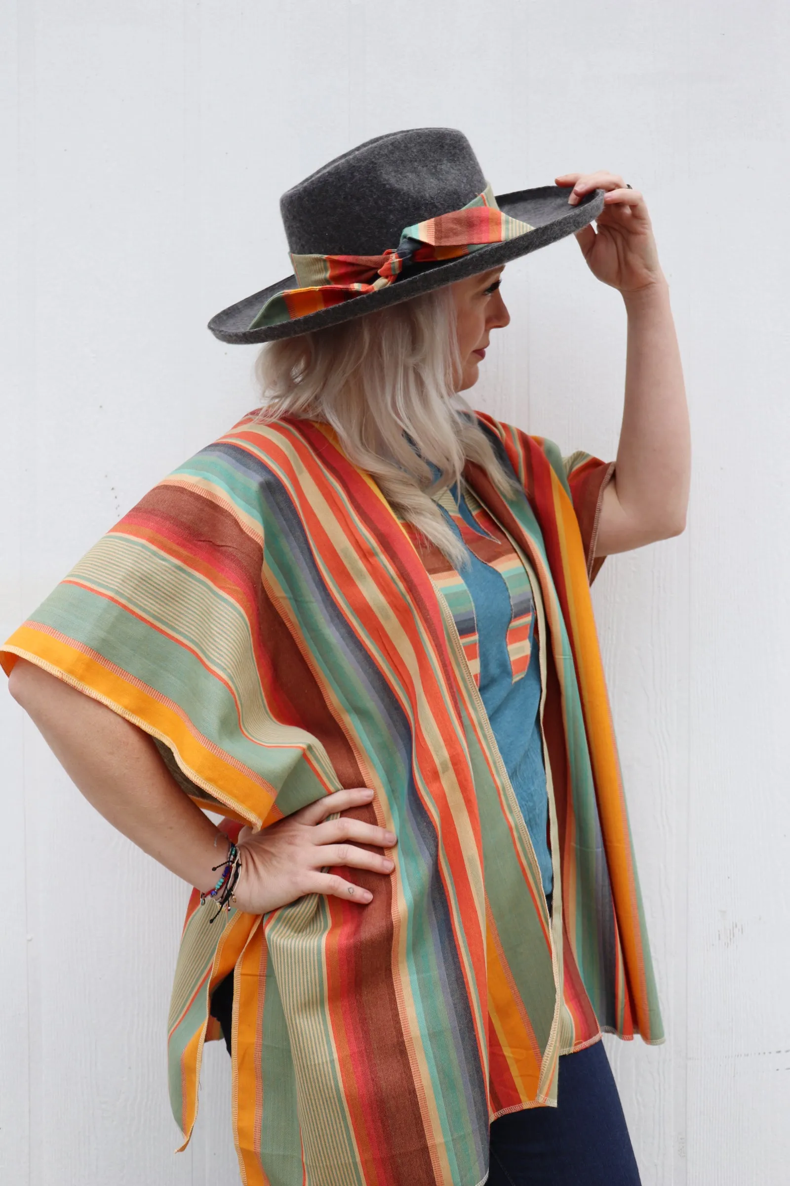 Sweet Serape Kimonos
