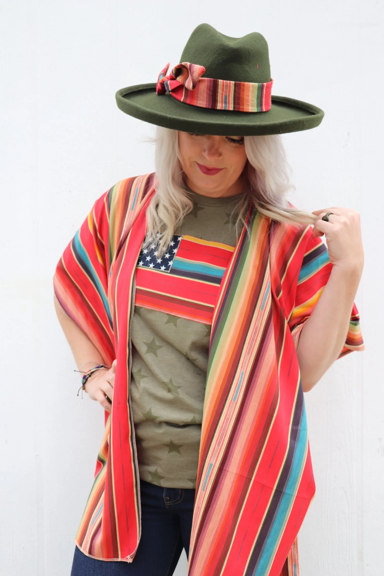 Sweet Serape Kimonos