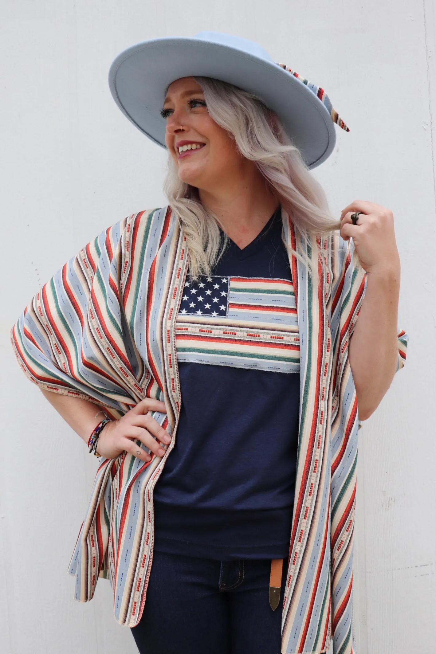 Sweet Serape Kimonos