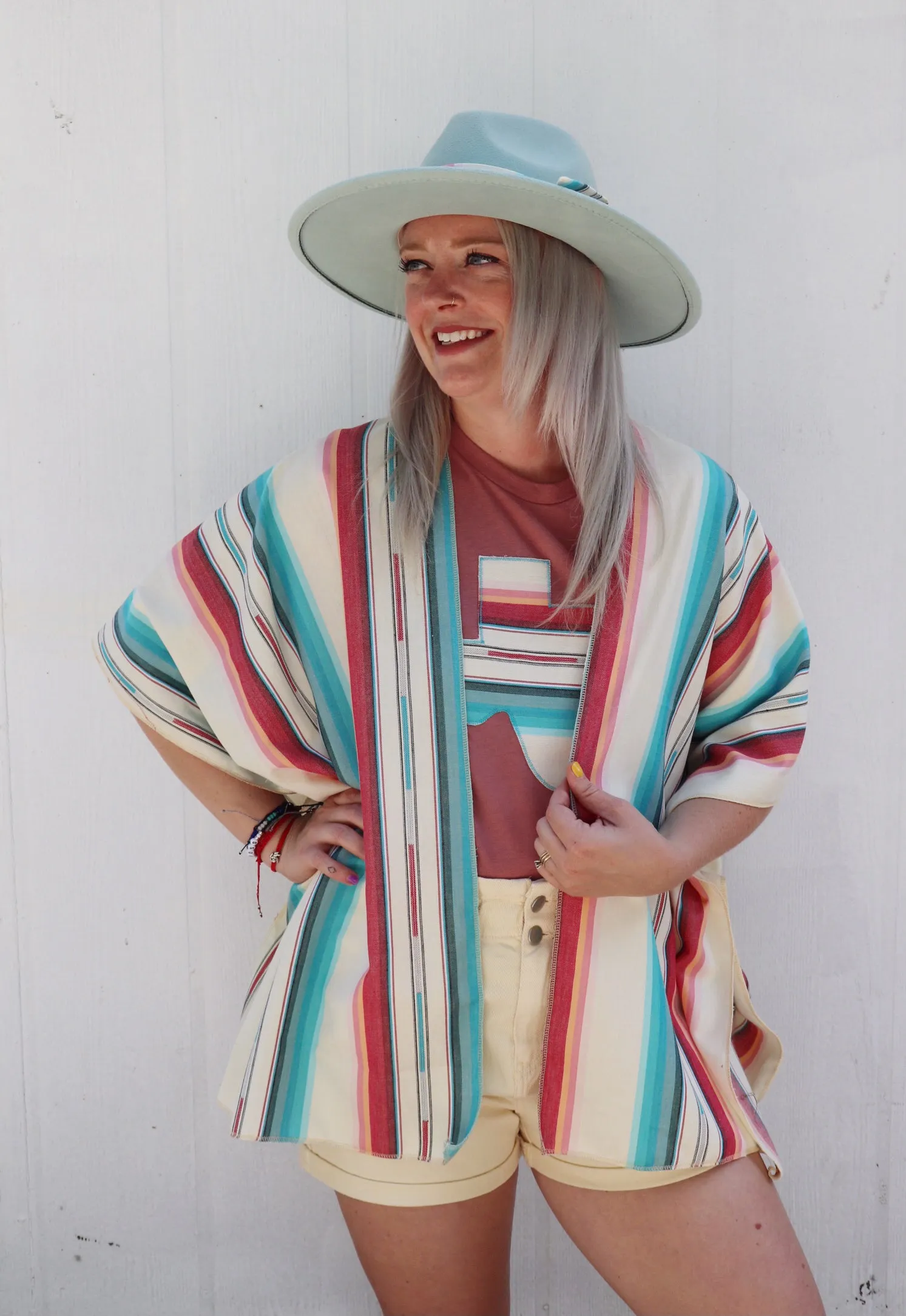 Sweet Serape Kimonos