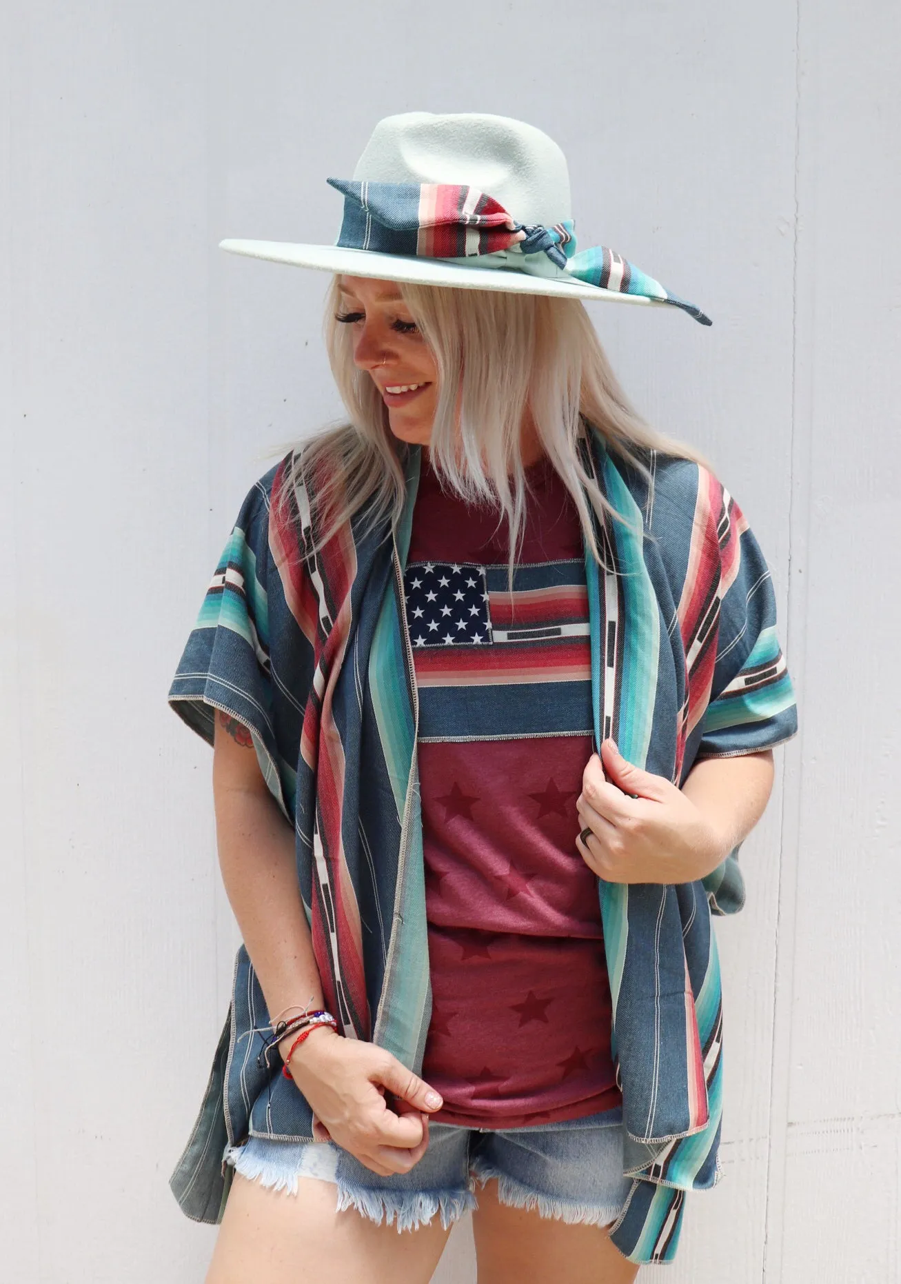 Sweet Serape Kimonos