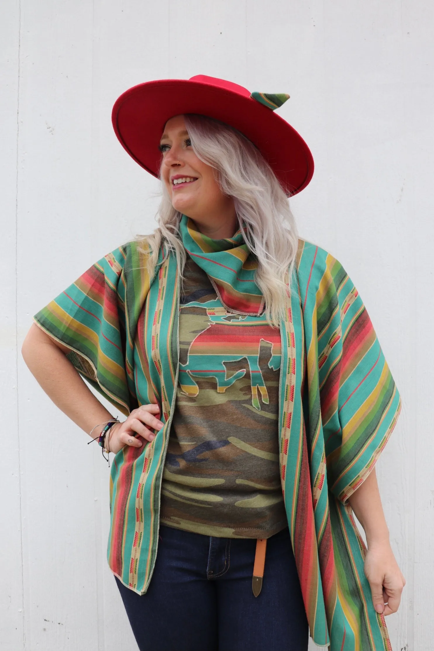 Sweet Serape Kimonos
