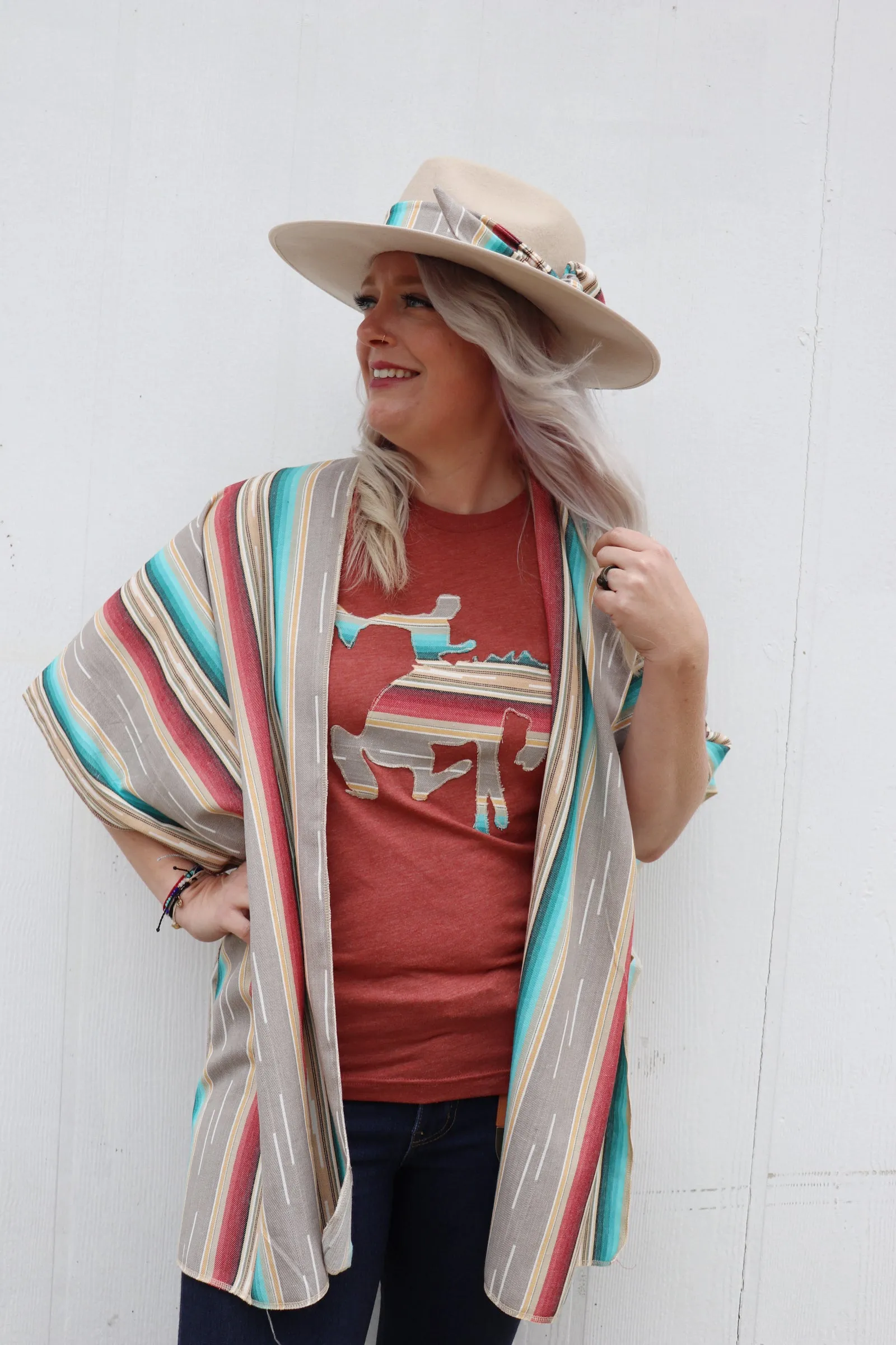 Sweet Serape Kimonos