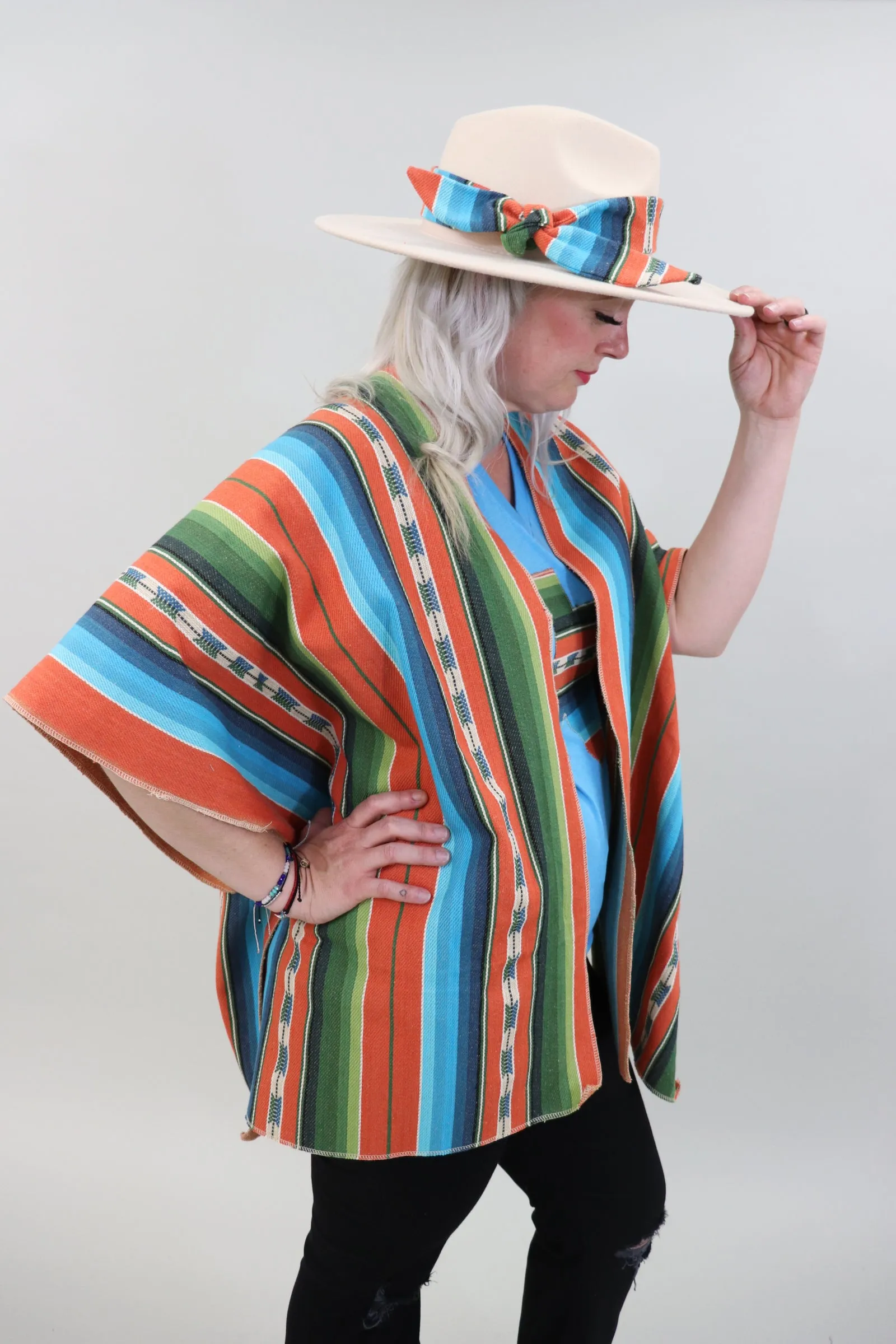 Sweet Serape Kimonos