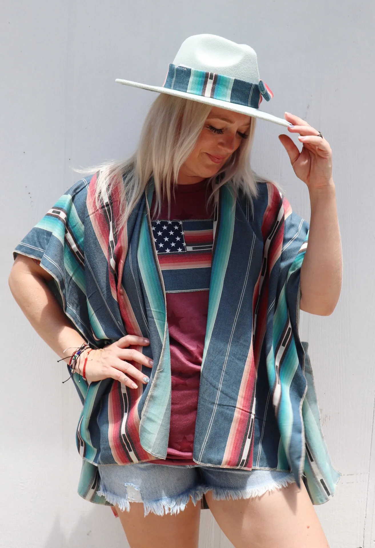 Sweet Serape Kimonos