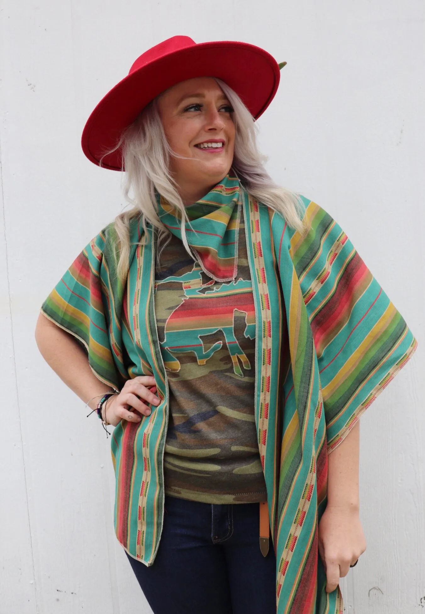 Sweet Serape Kimonos