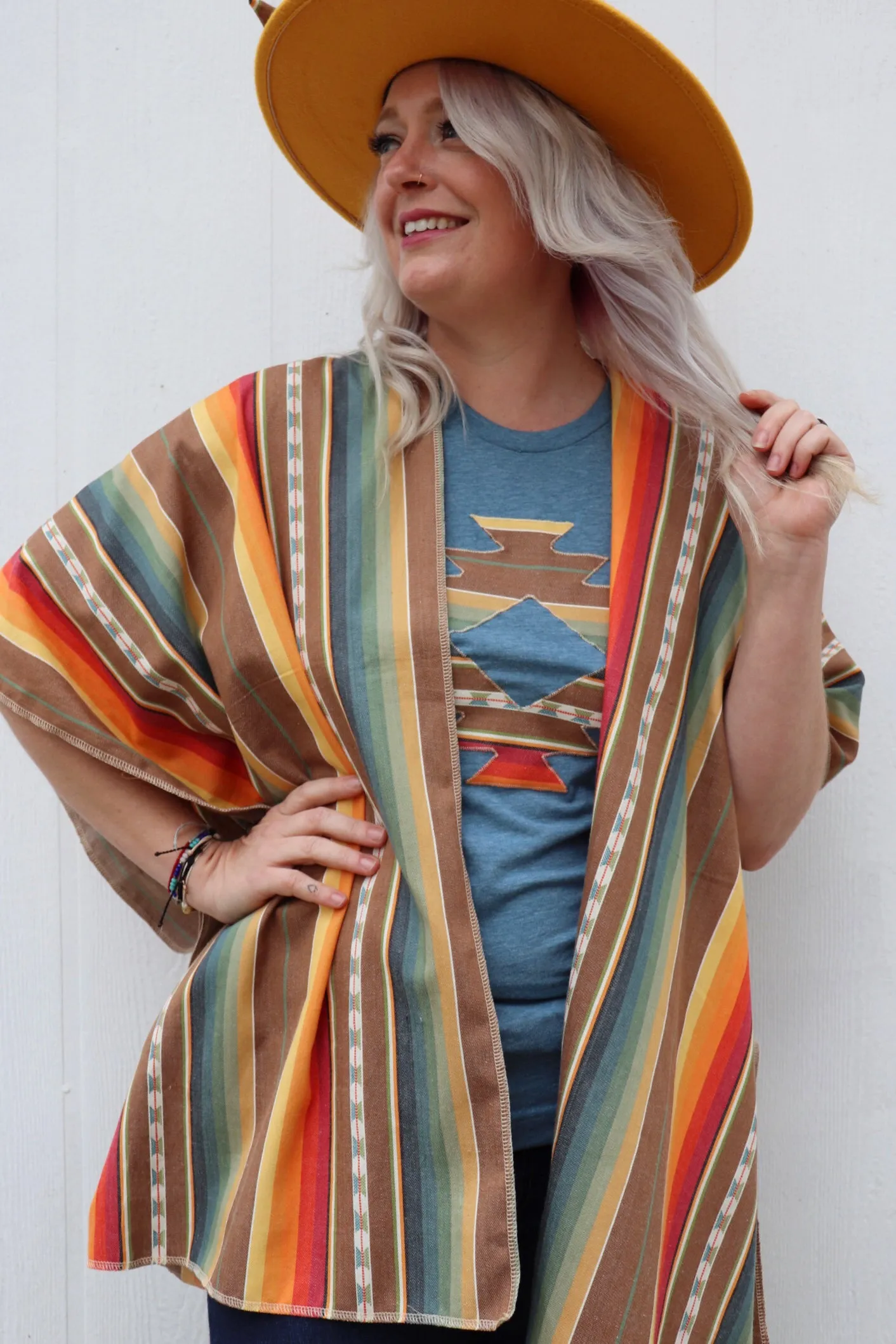 Sweet Serape Kimonos