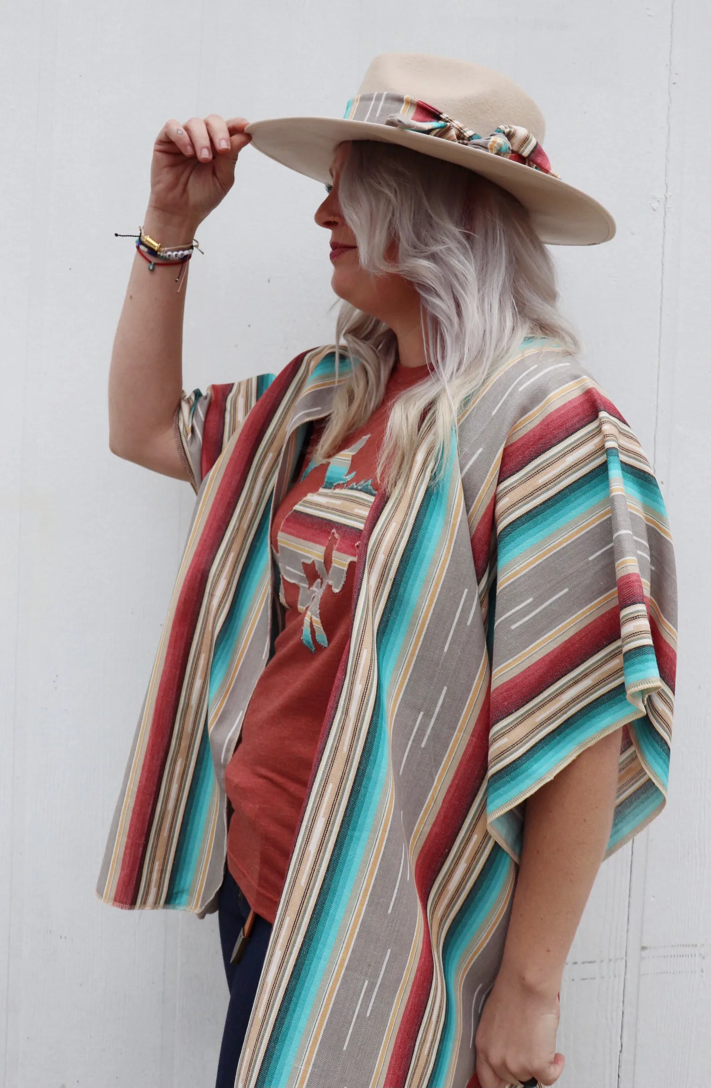 Sweet Serape Kimonos