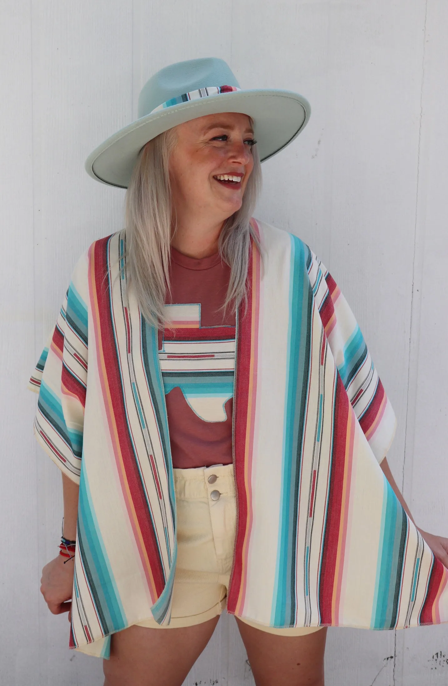 Sweet Serape Kimonos