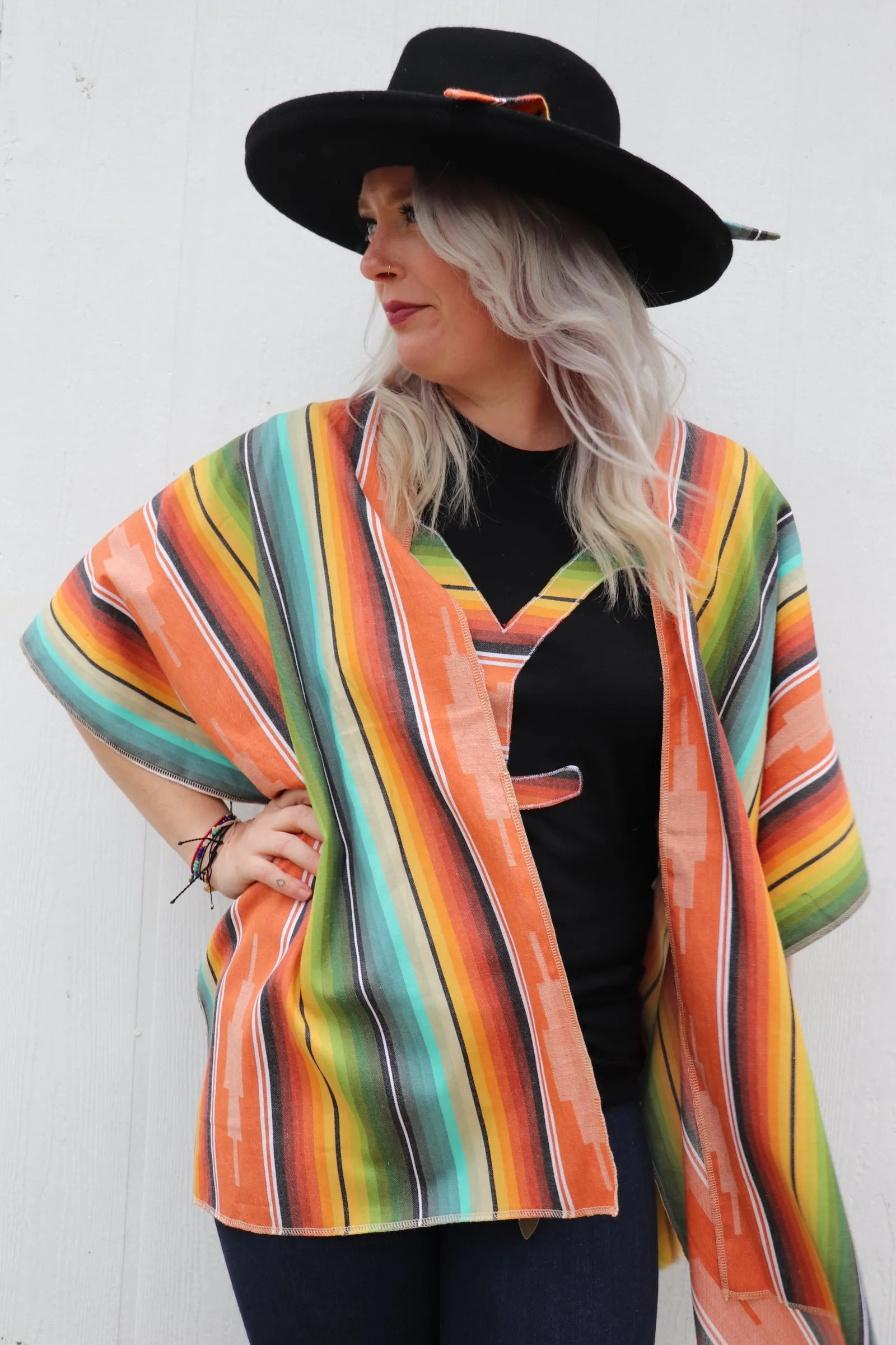 Sweet Serape Kimonos
