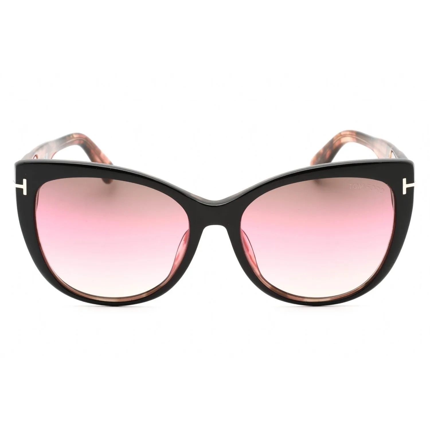 Tom Ford FT0937 Sunglasses black/other / gradient brown