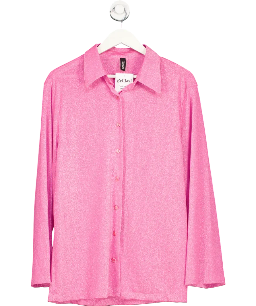 Triangl Bikinis Pink Glitter Shirt One Size