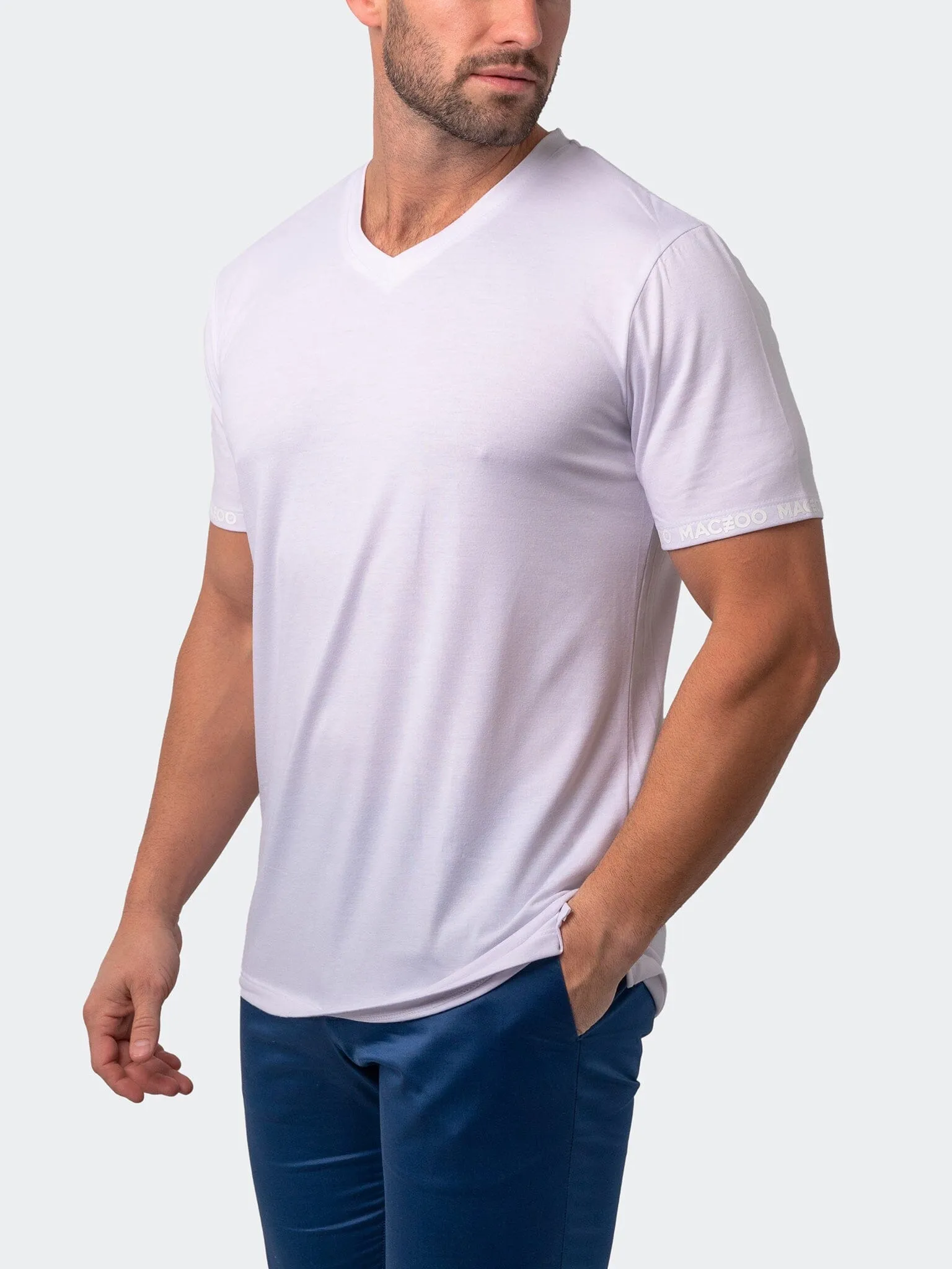 V-Neck VivaldiSleeve White