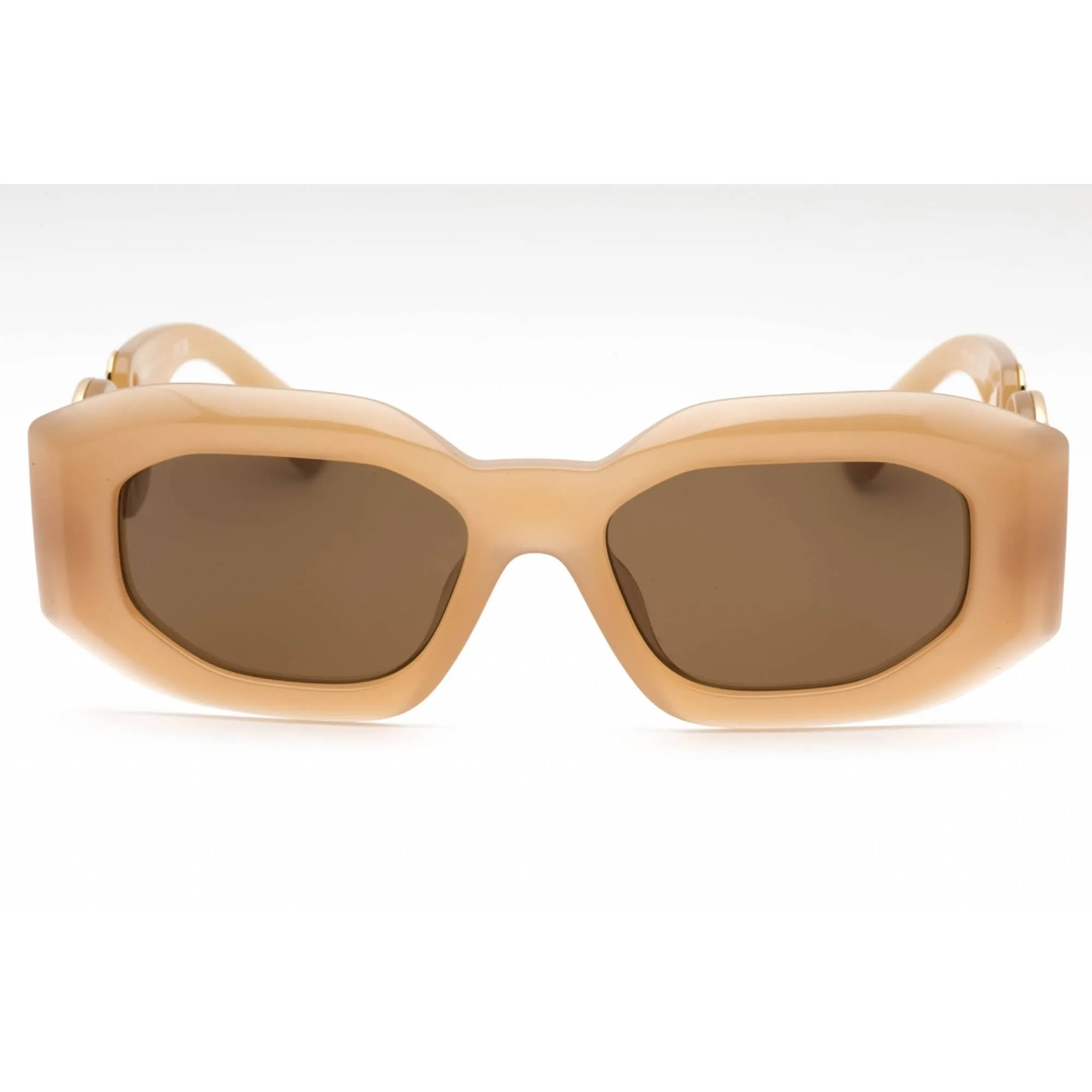Versace Women's Sunglasses - Opaline Beige Geometric Full Rim Frame | 0VE4425U 546773