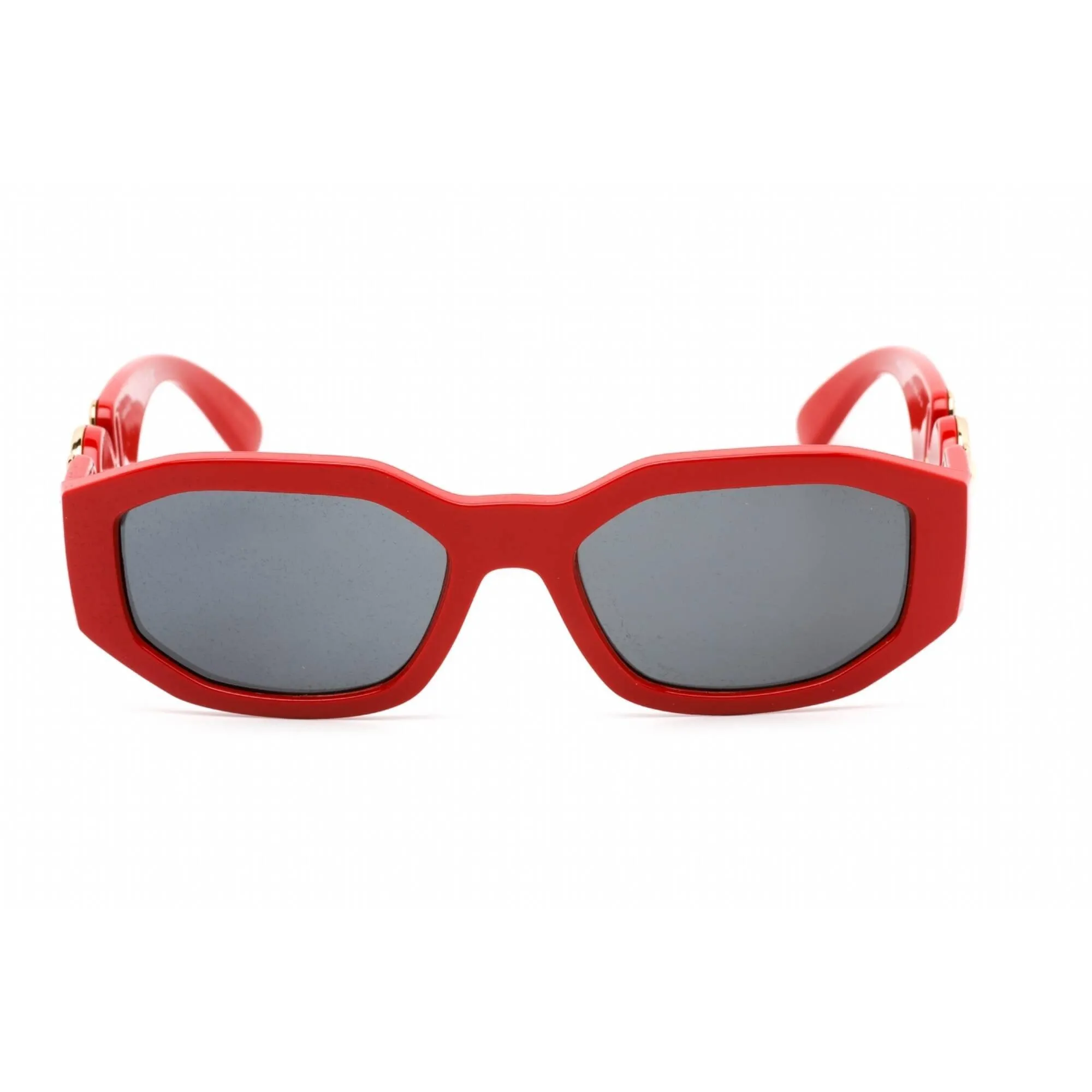 Versace Women's Sunglasses - Red Plastic Geometric Frame Grey Lens | VE4361 533087