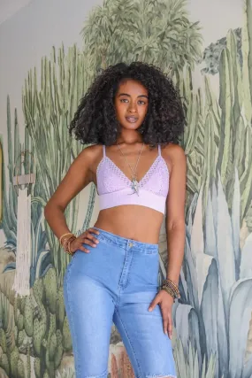 Waistband Loop Lace Seamless Brami by LETO✨ in 7 Color Choices